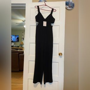 Black jumpsuit new with tags size small